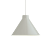 Muuto TOP PEDANT Stalowa Lampa Wisząca 38 cm Szara